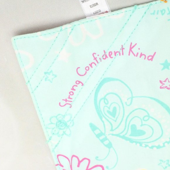 American Girl Doll Cushion & Mat Set Green/Pink Polka Dot Butterfly Pattern - Picture 3 of 8